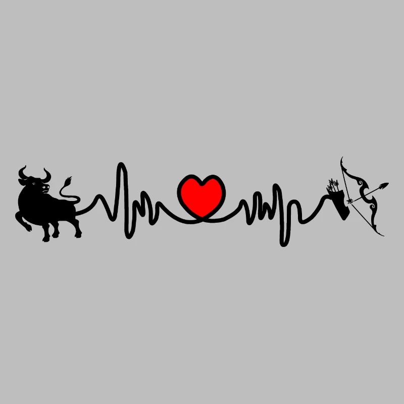 Herzfrequenz Cardio Stier Schütze