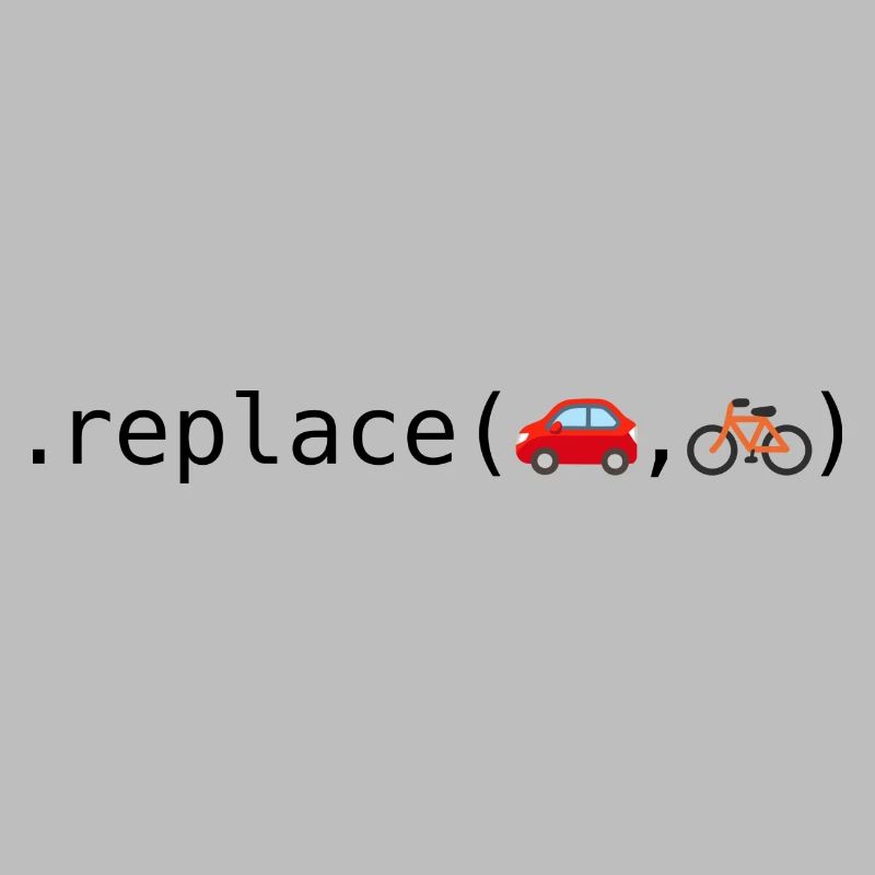 Replace cars with bikes; Python edition