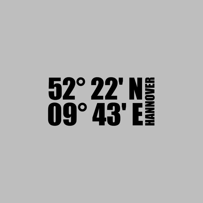 Hanover Coordinates