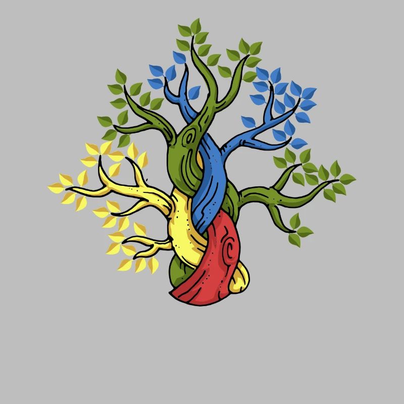 Cadeau de branches d'arbres de chênes