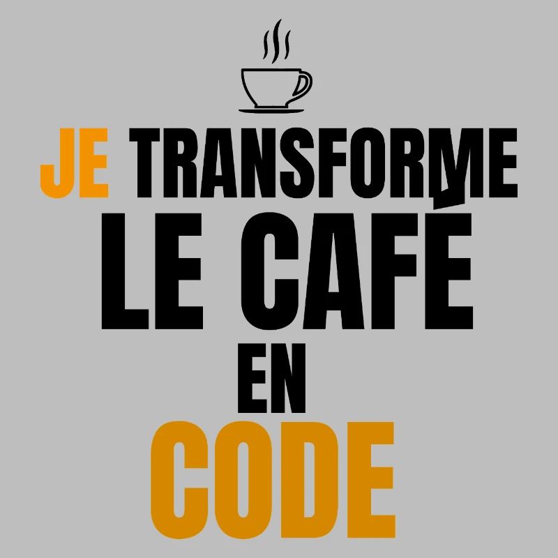 Je transforme le code en café