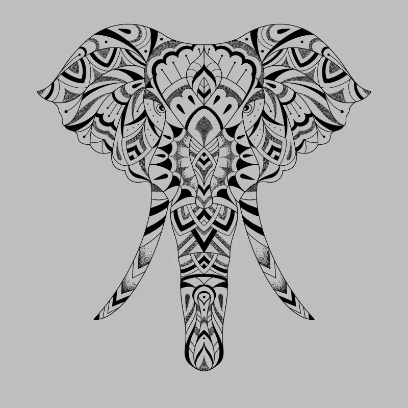 Éléphant graphique