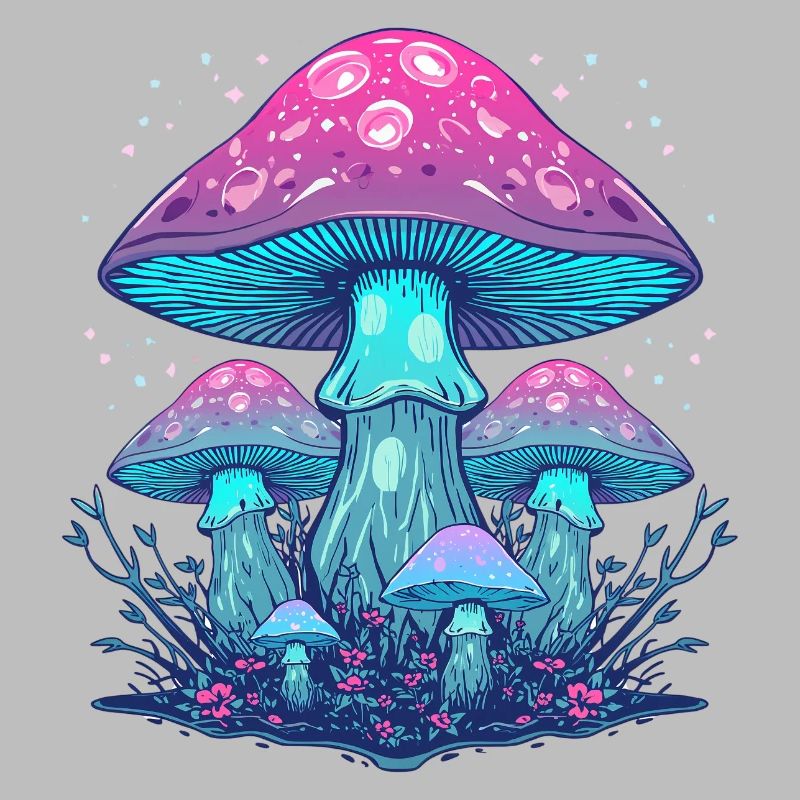 Ätherische Neonpilze