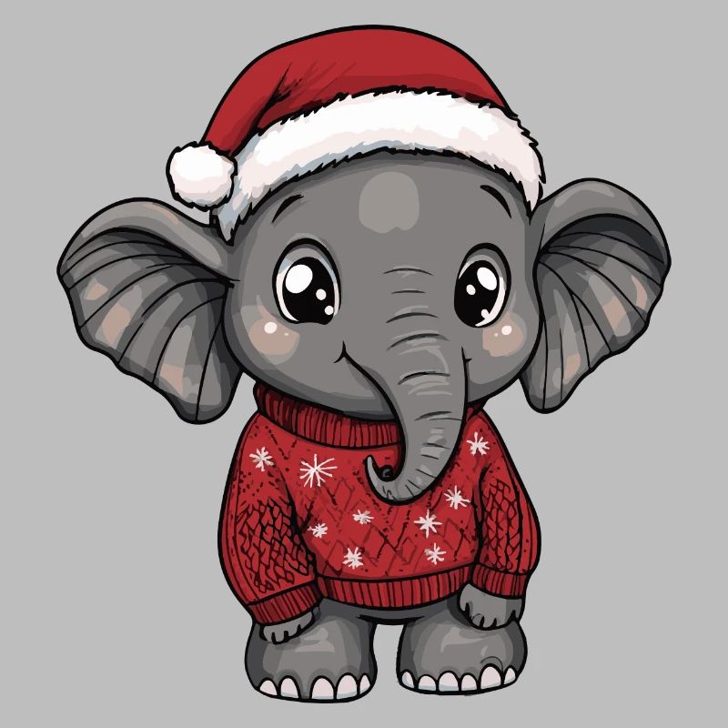 Elephant Christmas Comic