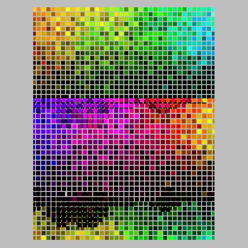 Conception colorée de la mosaïque discokugel