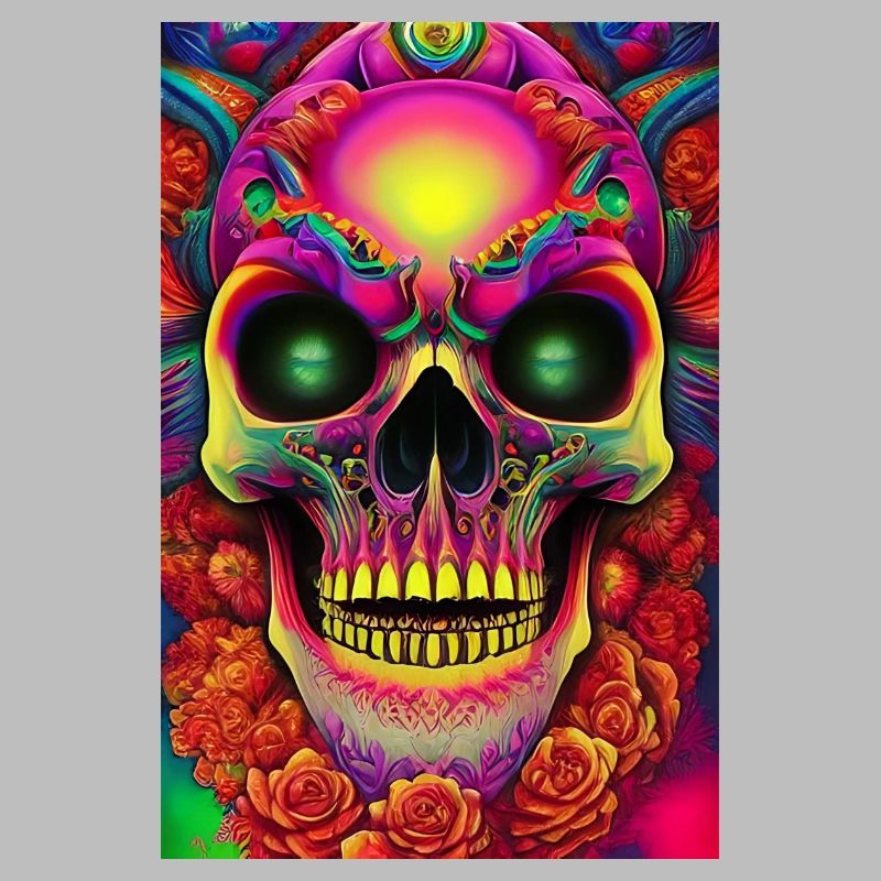 Abstract Skull