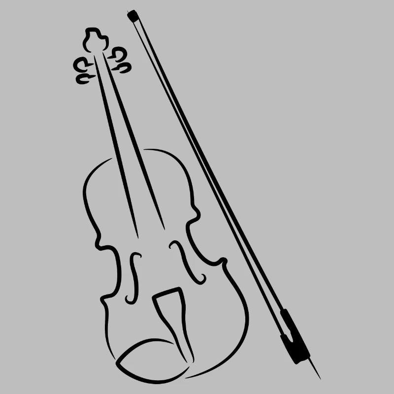 Violin and bow