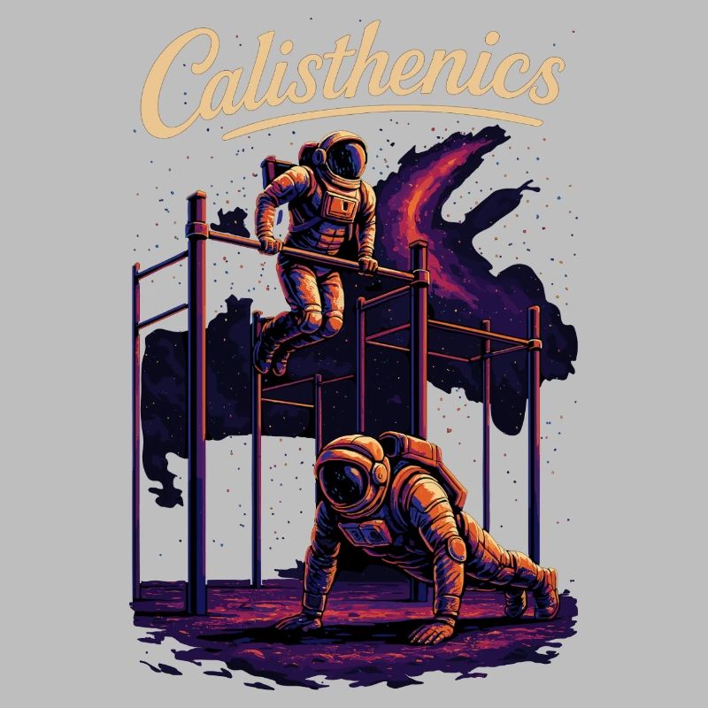 Calisthenics Astronaut Dips Push-ups Gift