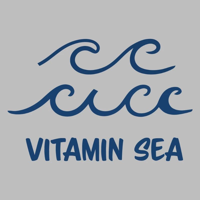 Vitamine Sea Ocean Waves Conception minimale de plage