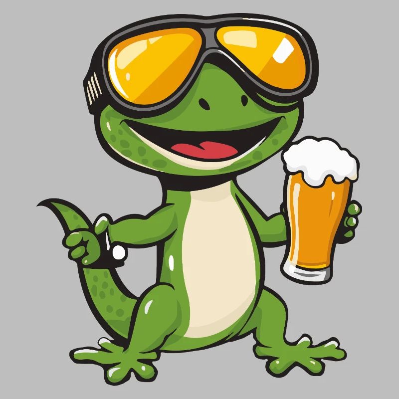 Echse Apres Ski Bier Comic