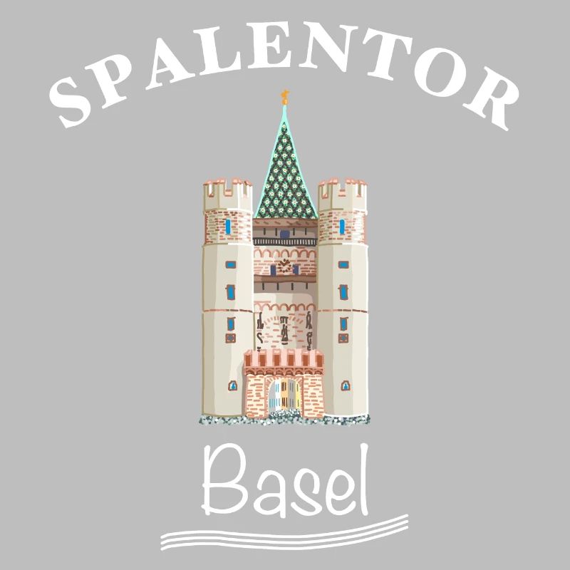 Basel, kultiges Spalentor, Schweiz