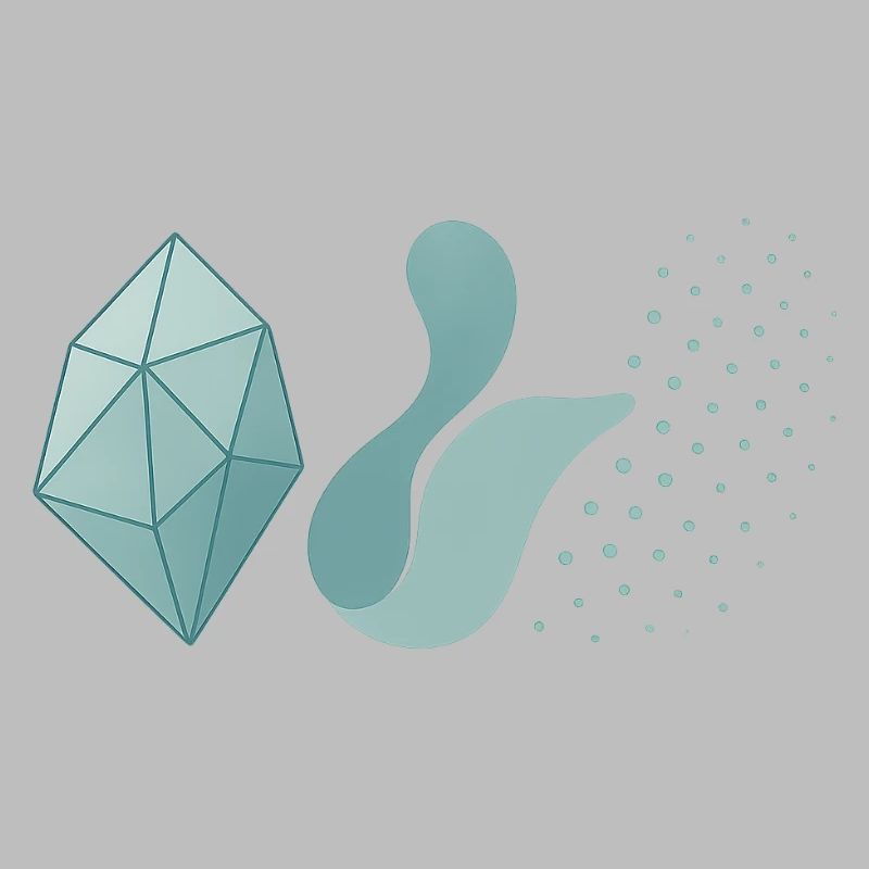 Solid, Liquid, Gaseous - Physics Design 3 Phases