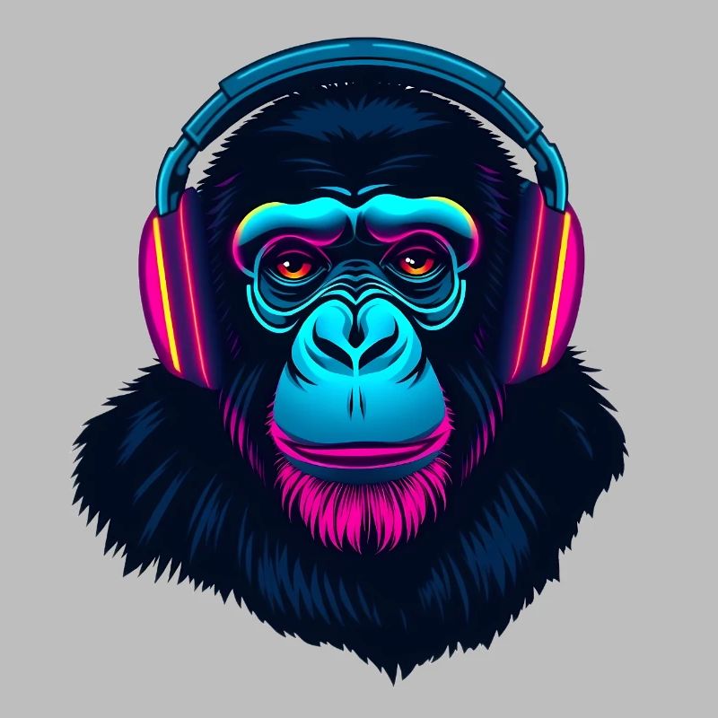 Monkey en tant que DJ