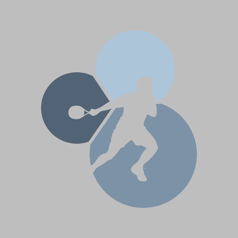 Squashspieler Squashschläger Squash