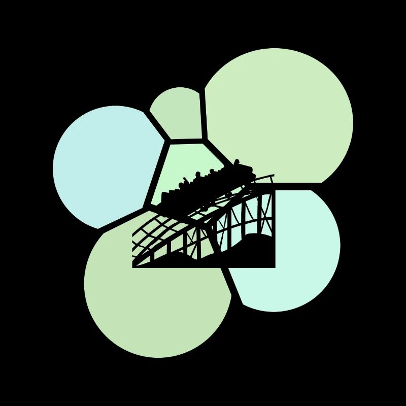 Fairground Marquee rollercoaster