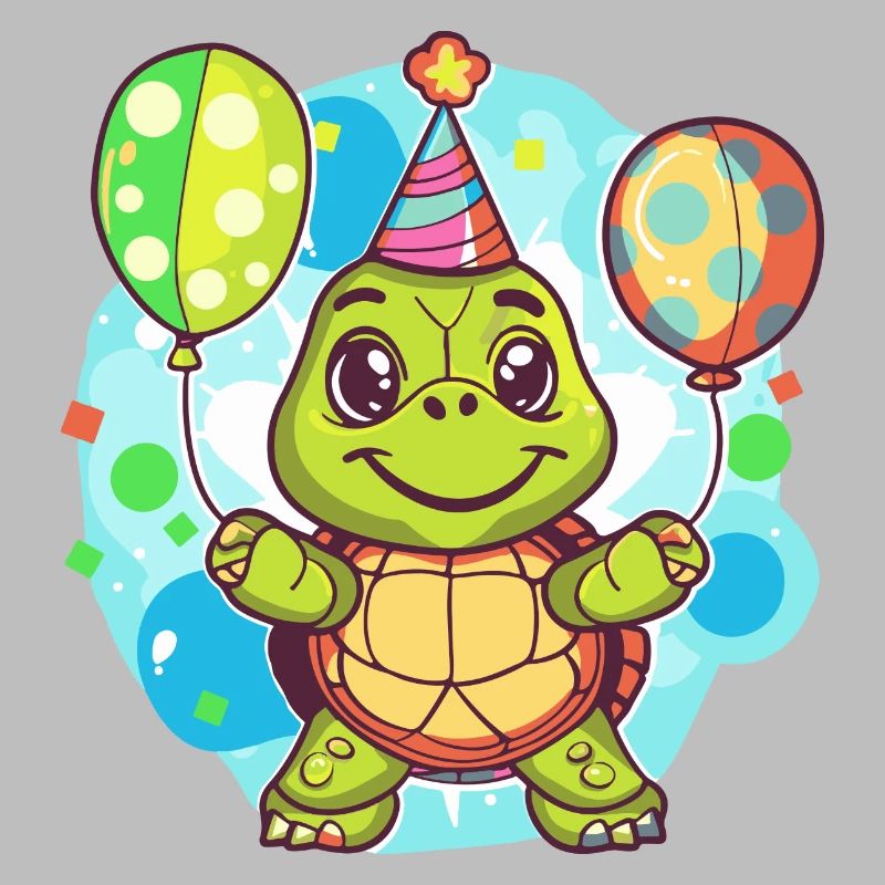 Turtle Birthday Comic