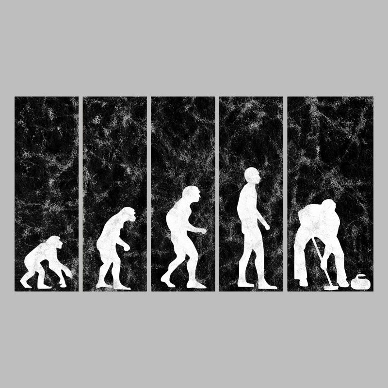 Eis Curling Curler Eisstockschießen Evolution