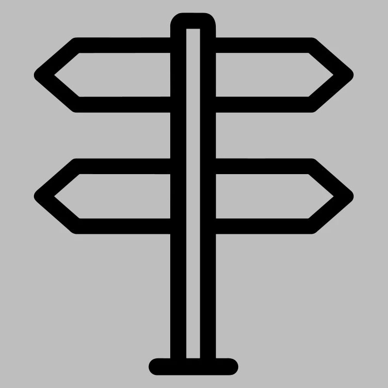 Direction sign