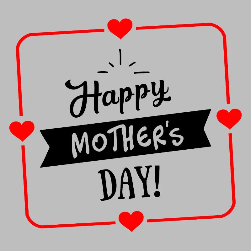 Muttertag, Muttertagsherz, T-Shirt zum Muttertag