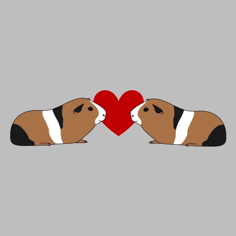 Cochon d'inde amour de cochon d'inde