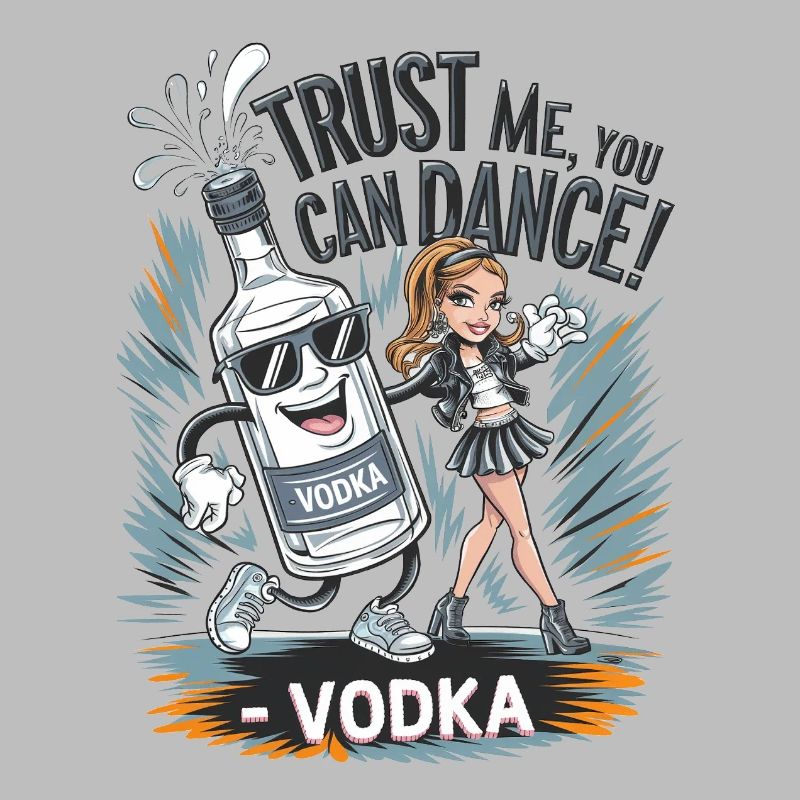 Croyez-moi, vous savez danser. -Vodka