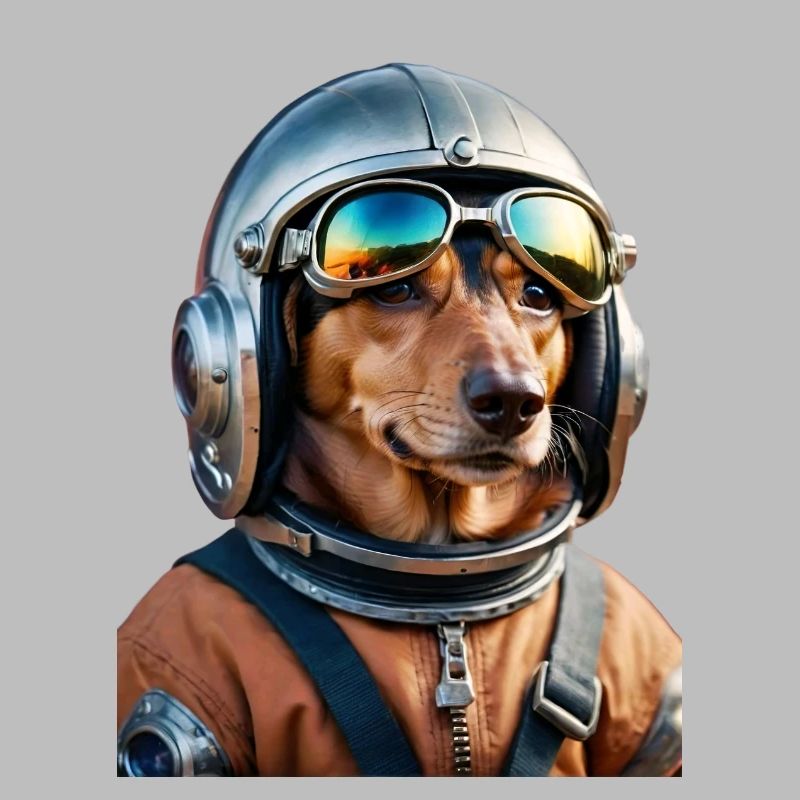 Teckel de l’espace | Chien dans l’espace