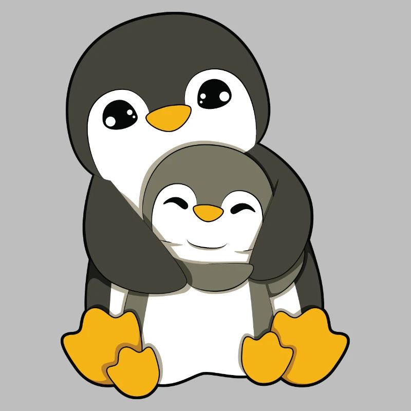 Penguin Hugging