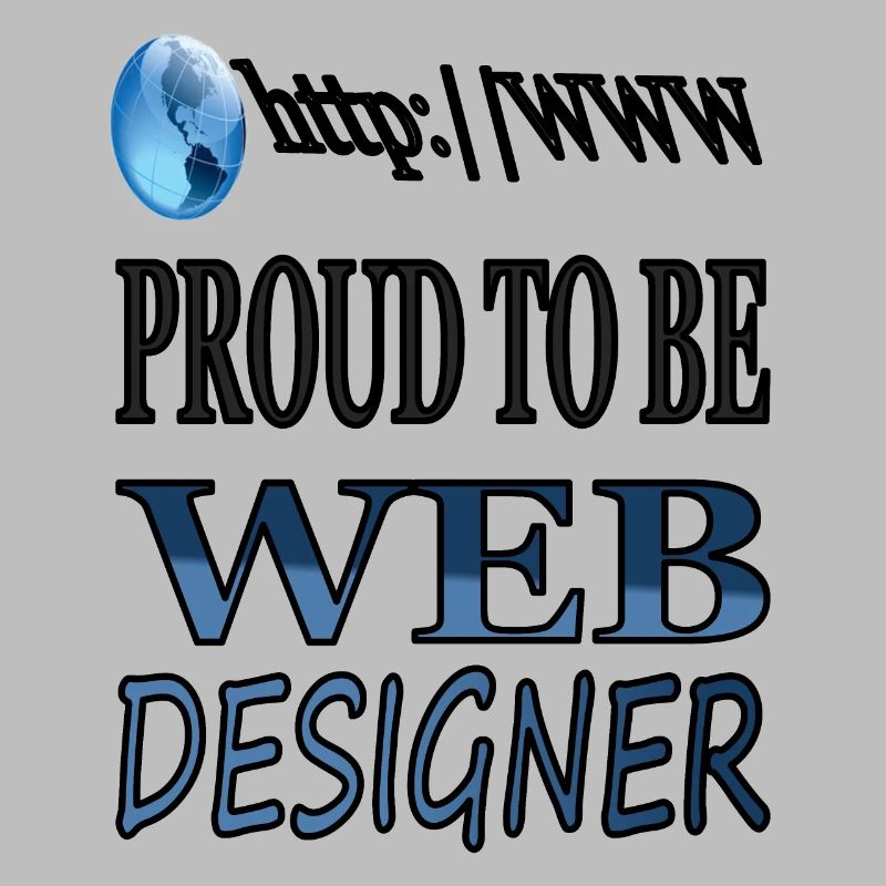 Ich bin Webdesigner Internet Web-Entwickler