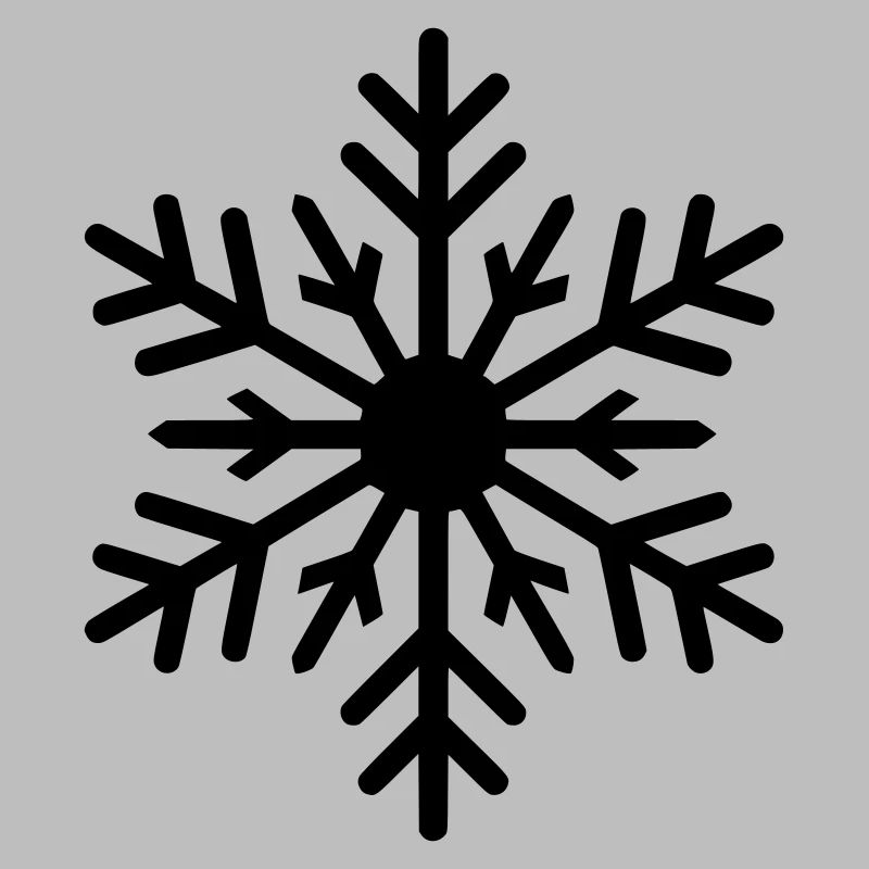 Flocon de neige, cristal de glace, couleur variable