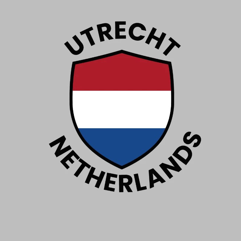 Bouclier d’Utrecht Drapeau des Pays-Bas