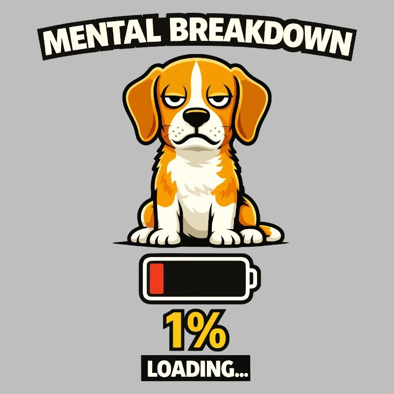 Mental Breakdown Beagle Loading