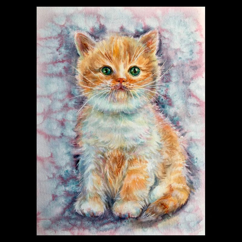 Petit chaton. Mastic.
