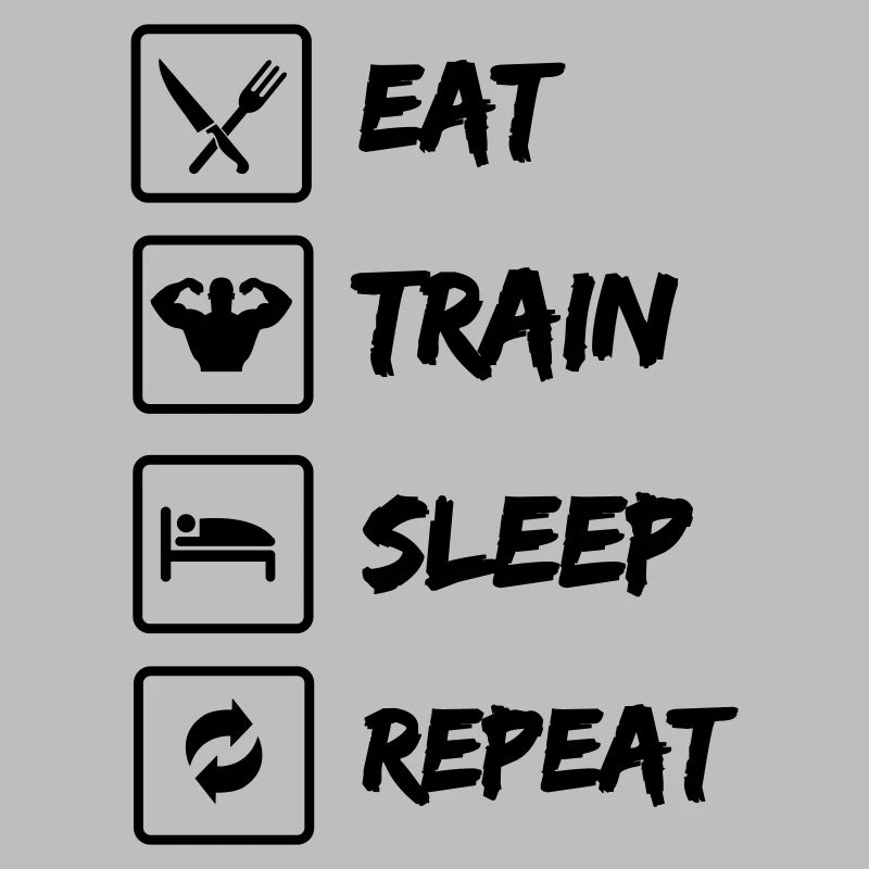 Manger Train Dormir Répéter