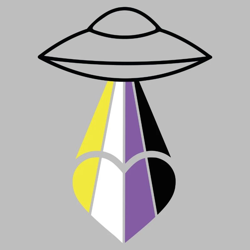 Non Binary Pride Ufo