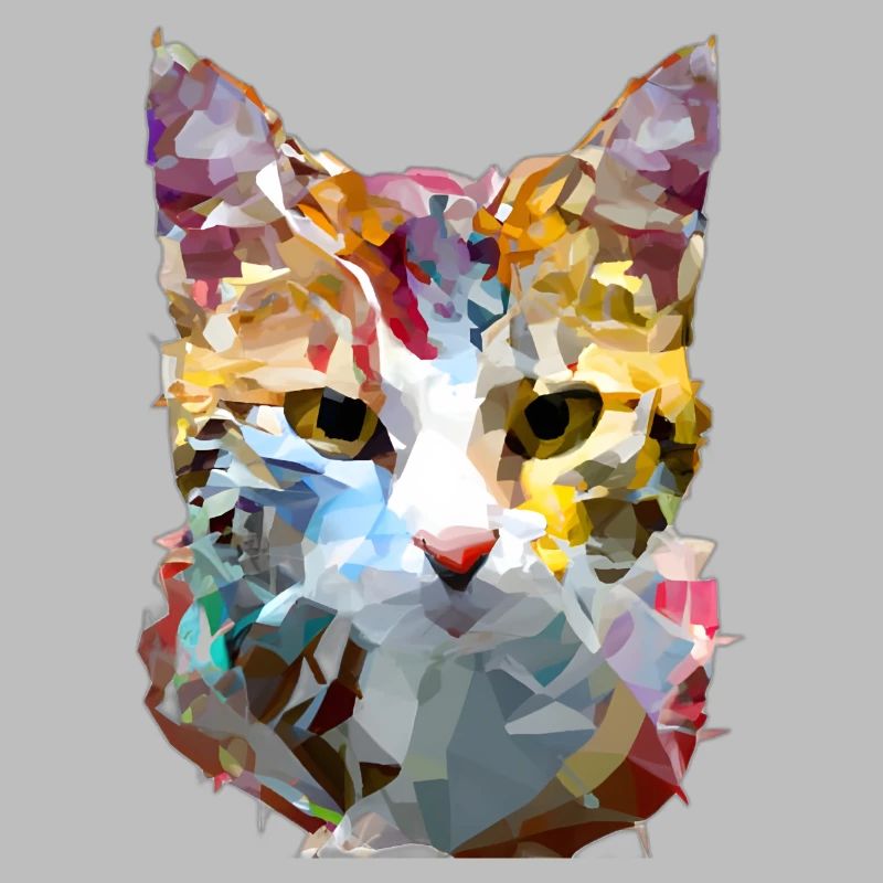 Abstract Polygon Geometric Cat