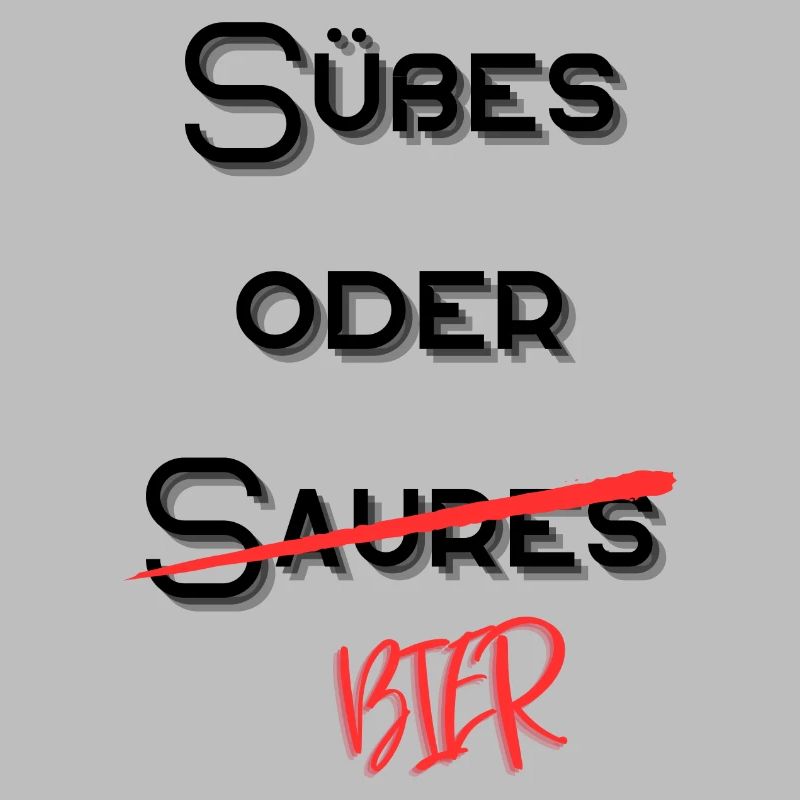 Süßes oder Saures Bier
