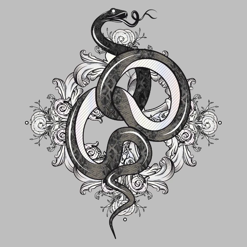 Mystical Snake Ornament – Elegant & Powerful