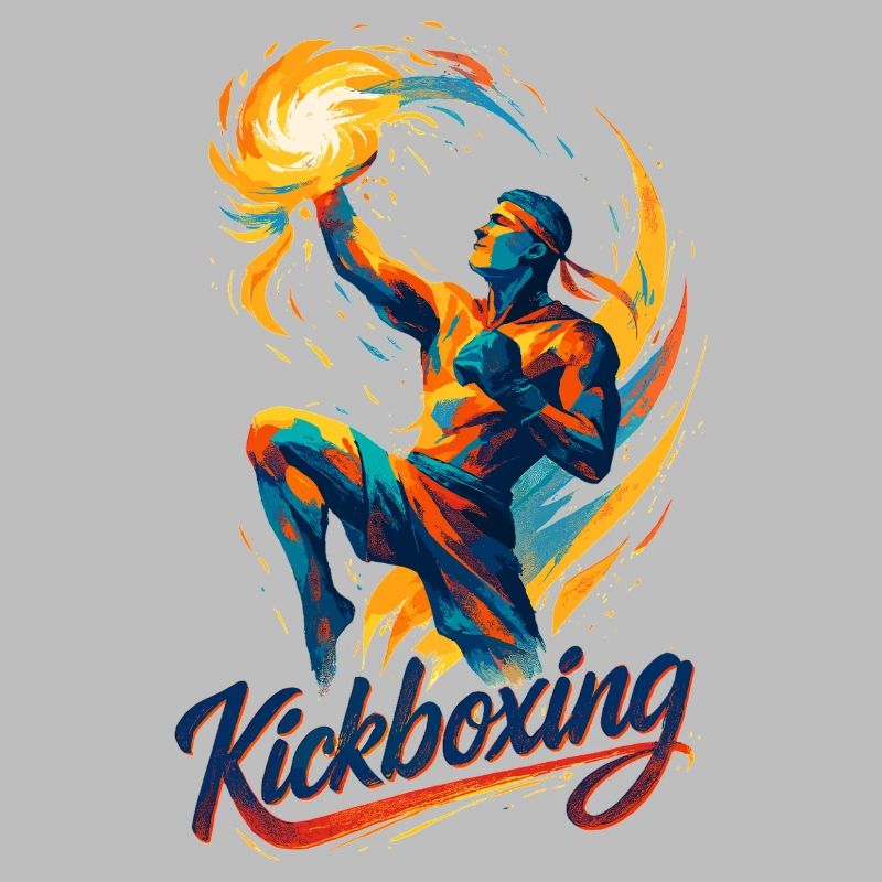 Kickboxing Boxer Fighter Dynamic Gift