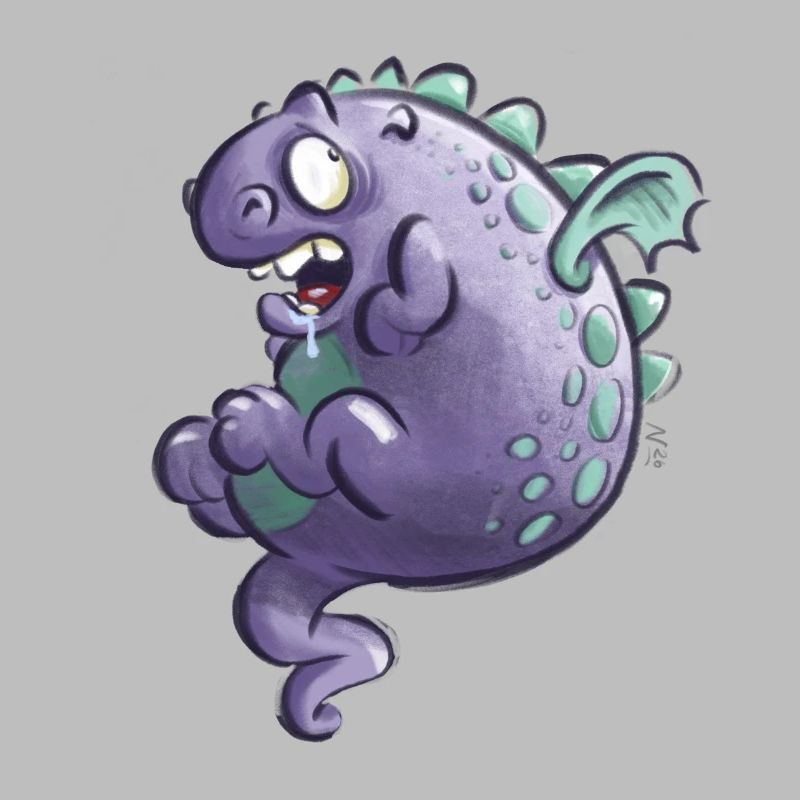 Dragon Pourpre