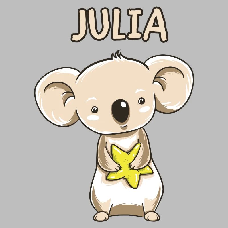 Koala lustig Kind Julia Geschenk Geburtstag Kopie