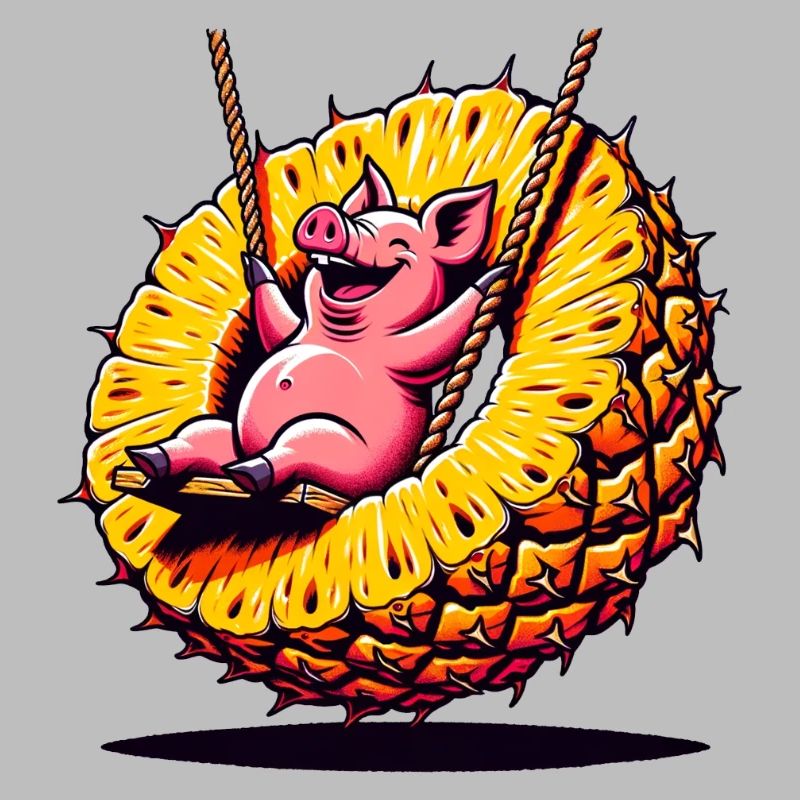 Pineapple Swing Piggy