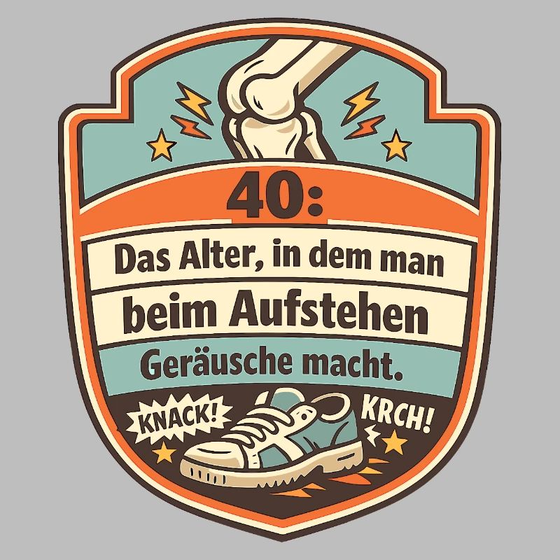 40 Das Alter Beim Aufstehen Geräusche