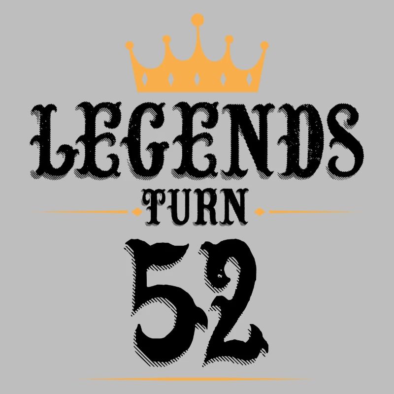 52 Geburtstag, Legenden werden 52