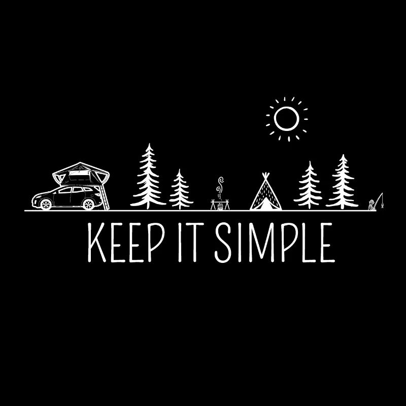 Keep it Simple | Dachzelt Camping | Geschenkidee