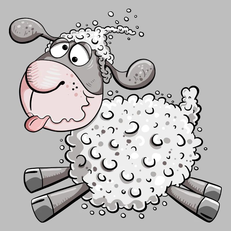 Lamented sheep I Funny sheep I fun