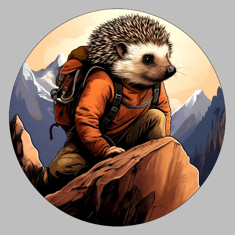 Hérisson Alpiniste / Hérisson de randonnée
