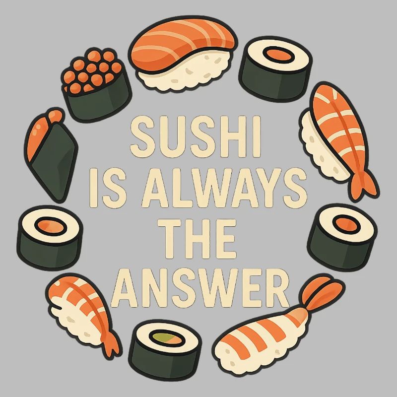 Le sushi est toujours la solution