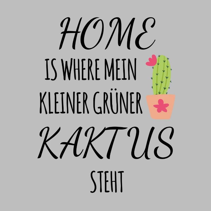 kaktus Home Spruch
