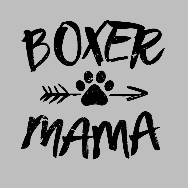 Deutscher boxer Hund Mama Geschenk