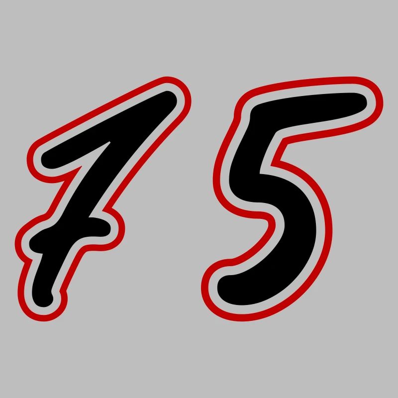 Symbole numérique 75